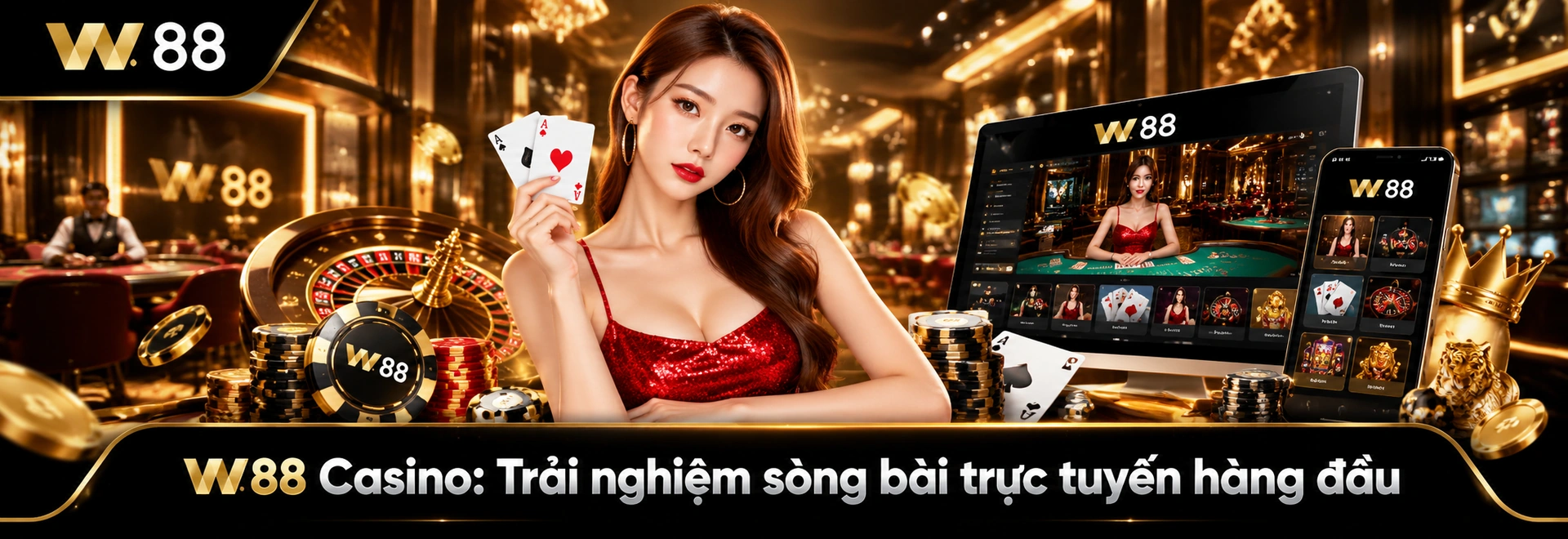 W88 Casino: Trải nghiệm sòng bài trực tuyến hàng đầu
